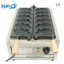 Taiyaki-máquina de hierro antiadherente para hacer gofres de pescado, horno de pastel Taiyaki coreano, 6 uds. 2024 - compra barato