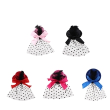 Beautiful Handmade Doll Bowler Hat for 1/3 BJD Princess Dolls Dress up Accessory Girl Gifts 2024 - buy cheap