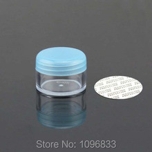 15G Blue Cap Round Box, 15G Empty Plastic Jar, 15ML Round Plastic Packing Jar, Cosmetics Cream Jars, 50pcs/Lot 2024 - buy cheap