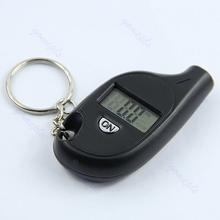 High precision Tire Tyre Air Pressure Gauge Mini Applied Keychain LCD Digital For Car Motorcycle 2024 - buy cheap