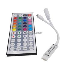 DC5V 12V 24V 6A 3A x 2CH 44Keys LED IR RGB Minii Controller Infrared Remote RGB Controller For RGB SMD 3528 5050 LED Strip Tape 2024 - buy cheap