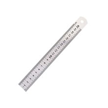 Straight Ruler Double Side 20 cm and 8 Inch Stainless Steel Measuring Tool Straight Ruler Office School Supplies 2024 - buy cheap