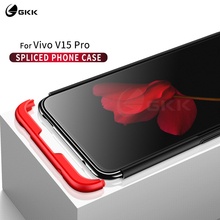 Funda lujosa GKK para vivo v15 pro PC rígido mate a prueba de golpes 3 en 1 diseño 360 cubierta trasera de protección para vivo S1 pro Fundas 2024 - compra barato