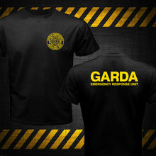 New Ireland Irish Cops Police Swat Garda Emergency Response Unit 2019 New Fashion Brand Clothing Print Round Man Print T Shirt 2024 - buy cheap