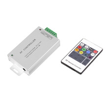 10 pçs/lote Hot sem fio RF 20 controle remoto chave para 5050 3528 LED RGB faixa luz