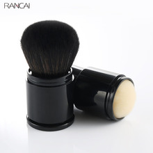 RANCAI 1pcs Black Retractable Makeup Brushes Big Powder Foundation Blusher Concealer Cream Kabuki Brush Cosmetic Beauty Tools 2024 - buy cheap