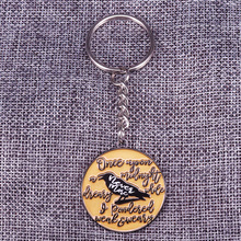 The Raven Enamel Keyring Edgar Allan Poe Gothic Literature Collection Book Lover Nevermore Halloween Keychain 2024 - buy cheap