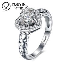 Female jewelry Gold color Engagement rings gold-color rings Classic joias ouro jewellery Gift for Anniversary 2024 - buy cheap