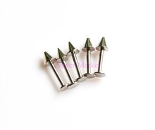 Labret Stud Lip Piercing Basic Style 16G 316l Stainless Steel Mixed Size Free Shipping 200pcs/lot 2024 - buy cheap