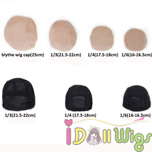 2pcs/lot Doll Wig Cap  for 1/3 1/4 1/6 BJD Doll and Bly the Doll Accessory Wig Hairnets 2024 - buy cheap