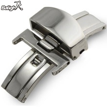 16/18/20mm Stainless Steel Butterfly Deployment Clasp Buckle Watch Strap Bands 2024 - buy cheap