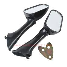 1 Pair Black Motorcycle Rear View Side Mirrors  For Honda VFR 800/Fi 1998-1999 Rearview Mirrors 2024 - buy cheap