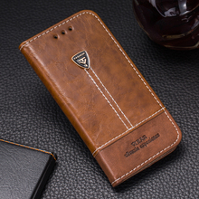VIJIAR New original design odourless Wallet style phone back cover flip pu leather 6.23'For OPPO F7 case 2024 - buy cheap