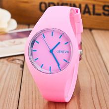 2022 New Famous Brand Fashion Geneva Jelly Quartz Watch Women Thin Silicone Wrist Watches Relogio Feminino Ladies Clock Hot Sale 2024 - buy cheap