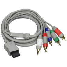 Для Nintendo Wii AV кабель 1080P, компонентный кабель HDTV, аудио видео AV 5RCA кабель для Wii, кабель, шнур 2024 - купить недорого