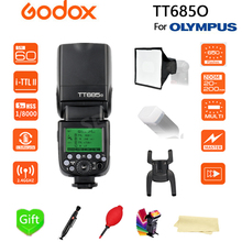 Godox TT685O 2.4G HSS 1/8000s i-TTL GN60 Wireless Speedlite Flash for Olympus Panasonic DSLR Cameras + Gift Kit 2024 - compre barato