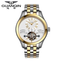 Guanqin-relógio de pulso masculino à prova d'água, marca famosa, mecânico, luxo, à prova de choque 2024 - compre barato