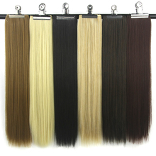 Soowee 22 Colors 120g Synthetic Hair Long Straight Black Blonde Clip In Hair Extensions Hairpiece Cheveux 2024 - buy cheap