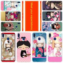 Soft silicone case for Huawei Honor 30 20 Pro 10 9 9X Lite 10i 9a 8a 7a 30s kawaii Japanese Kokeshi Doll 2024 - buy cheap