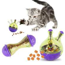 Bola de alimentación creativa para Gato, vaso de juguete para alimentación de comida, para perros y gatos, cuenco 2024 - compra barato