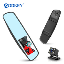 ADDKEY Full HD 1080P Car Dvr Camera Auto 4.3 Inch Rearview Mirror Digital Video Recorder Dual Lens Registratory Camcorder 2024 - buy cheap