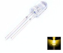 Free shipping 1000pcs/lot 5MM Yellow LED light emitting diode F5mm Yellow LED 2024 - buy cheap