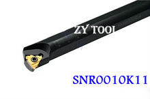 SNR0010K11 herramienta de torneado de roscado interna, soporte de herramienta roscado de torno interno, barras perforadoras CNC para inserciones 11IR/11NR 2024 - compra barato