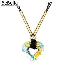 BeBella Crystal heart necklace fashion crystal jewelry made with Crystals from Swarovski 2024 - buy cheap
