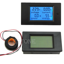 OOTDTY AC 80-260V LCD Digital 100A voltios de potencia de vatios medidor voltímetro amperímetro 110V 220V 2024 - compra barato