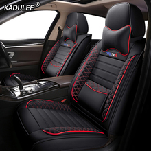 KADULEE-Funda de cuero para asiento de coche, accesorios para vw golf 4 5 6 Volkswagen polo sedan 6r 9n passat b5 b6 b7 Tiguan 2024 - compra barato