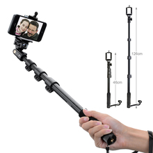 UJM Yunteng 188 Handheld Extendable Pole Camera Monopod Selfie Stick Tripod + Phone Holder for iPhone Samsung DSLR Sony A7 A7RII 2024 - buy cheap