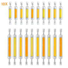 10pcs LED R7S Glass Tube COB Bulb 78MM 8W 118MM 13W 118MM 20W Light Equal 60W 120W Halogen Lamp AC 110V 220V 230V 2024 - buy cheap