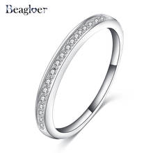 Beagloer High Quality Zirconia Cute Rings Jewelry for Female Ring Anel Feminino Bijoux Crystal Valentine's Day Gift CRI0101 2024 - buy cheap