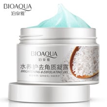 Bioaqua esfoliante profundo em gel, esfoliante, hidratante macio, creme para o rosto, branqueador, reparador antienvelhecimento, esfoliante 2024 - compre barato