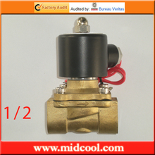 1/2 ''2 W серии UD воды Соленоидный клапан латунь 2-ходовой клапан масла газа клапаны 2W160-15 DC12V 2024 - купить недорого