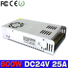 Single Output DC Power Supply 24V 25A 600w Led Driver Transformer 110V 220V AC to DC24V Power Adapter for strip lamp CNC CCTV 2024 - buy cheap