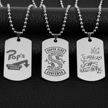 MQCHUN TV series Riverdale Pop's Chock'lit Shoppe Design Stainless Steel Pendant Necklace Fashion Inspired Jewelry for Fans 2024 - buy cheap