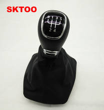 SKTOO Shift lever dust cover Manual gear holster Shift lever dust cover Gear Shift Knob For Skoda Octavia 2007-2014 2024 - buy cheap