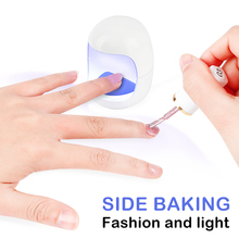 3W Egg Shape UV LED Nail Lamp For Single Finger Toe Gel Polish Drying Nail Dryer Machine Nail Art USB Cable Manicure Tools 2024 - buy cheap