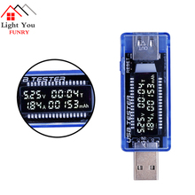 USB QC2.0 3.0 Current And Voltage Charger Capacity Tester USB 3-20V Charger Doctor Power Meter Voltmeter 2024 - buy cheap