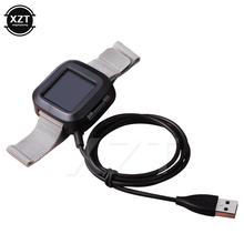 1 шт. Новый зарядный USB-кабель для умных часов Fitbit Versa, зарядный USB-кабель, аксессуар, адаптер 2024 - купить недорого