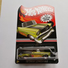 Hot Wheels 1:64 Car  56 CHEVY CONVERTIBLE 2017 Collector’s Edition Real Riders Metal Diecast Collection Kids Toys Gift 2024 - buy cheap