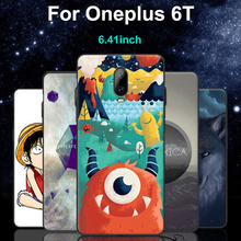 Funda de silicona con dibujos animados para Oneplus 6T, carcasa de TPU suave para teléfono, Oneplus A6010 6T, 6,41" 2024 - compra barato