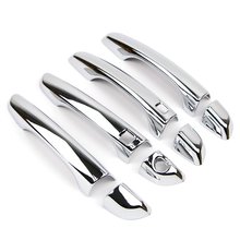 Door Handle Cover For Hyundai Elantra AD 2017 2018 Chrome ABS Trim With Smart Key Hole 2024 - buy cheap