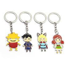 Game Ni no Kuni Keychain PC Game Figures Pendant Metal Key Ring Holder Men Car Women Bag Key Chain Chaveiro Jewelry 2024 - buy cheap