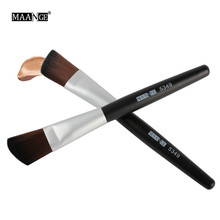 MAANGE Professional 1Pcs Powder brush Wooden Handle Multi-Function Makeup Brushes Foundation Women face Make up Tools Cosmetic 2024 - buy cheap