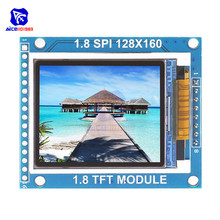 1.8 Inch TFT LCD Display Serial Port Module 160*128 ST7735S with PCB Backplane IO Interface for Arduino Nano 1602 5110 3.3V 5V 2024 - buy cheap