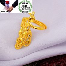 OMHXZJ-anillo de oro amarillo de 18kt para mujer, sortija ajustable de Phoenix, regalo de boda, fiesta, chica, moda europea, al por mayor, RR757 2024 - compra barato