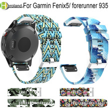 Pulseira de silicone para reposição de relógio, pulseira de substituição para garmin fenix 5, bracelete esportivo inteligente 2024 - compre barato