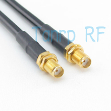 Freeshipping! 20inch RG58 SMA female jack to SMA female jack RF Pigtail jumper coaxial cable 50CM Wholesale 2024 - buy cheap